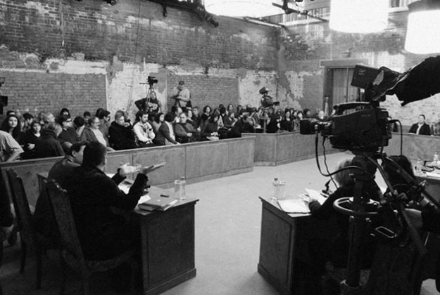 Сцена из «Московских процессов»